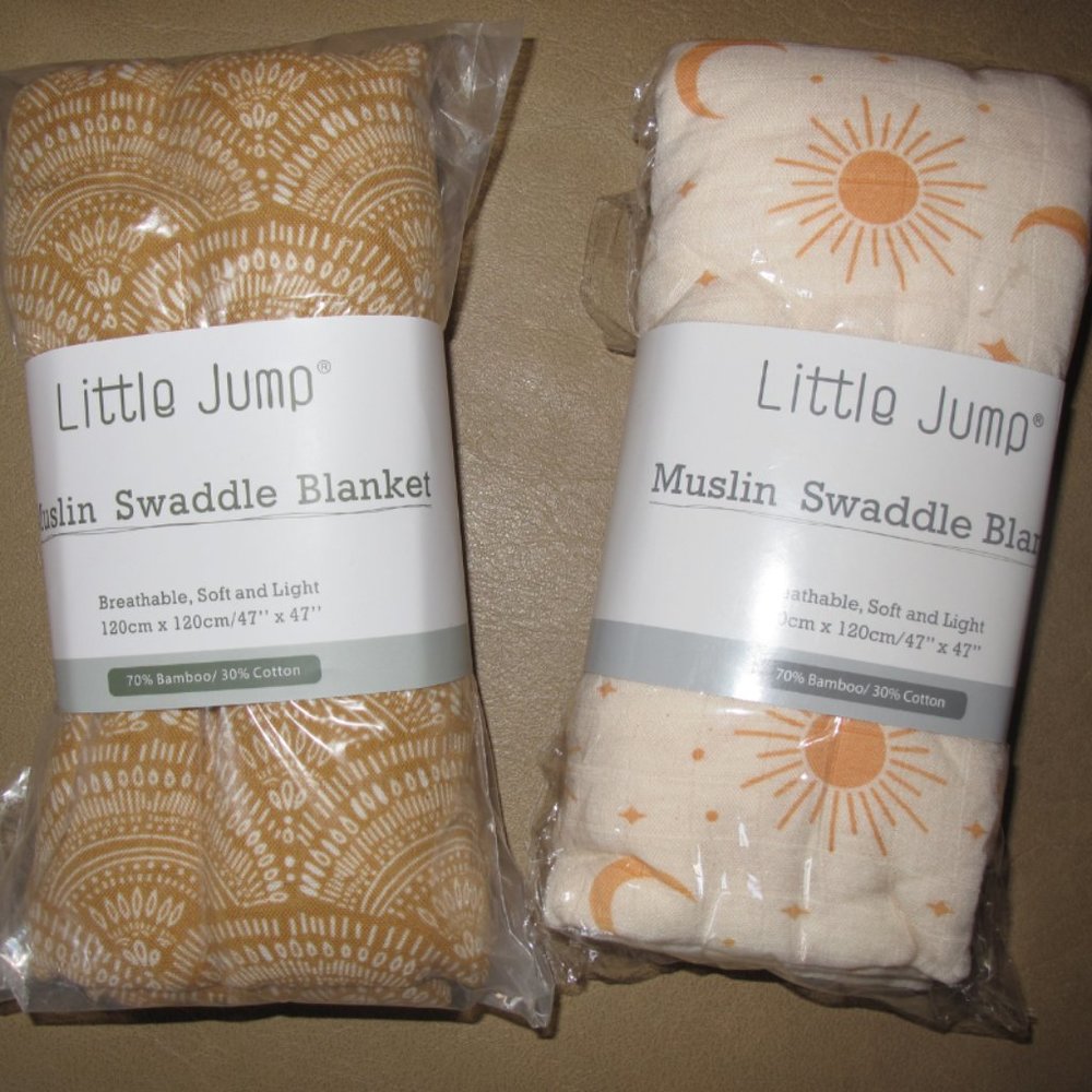 Boho Muslin Swaddle Blankets